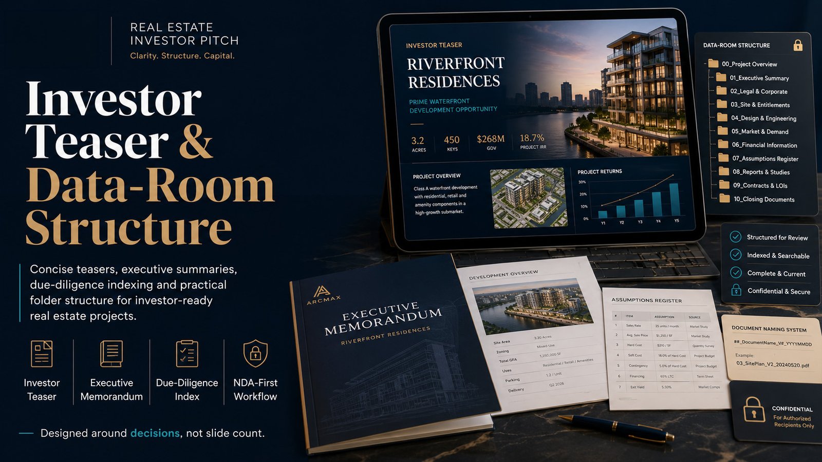 Investor Teaser & Data-Room Structure
