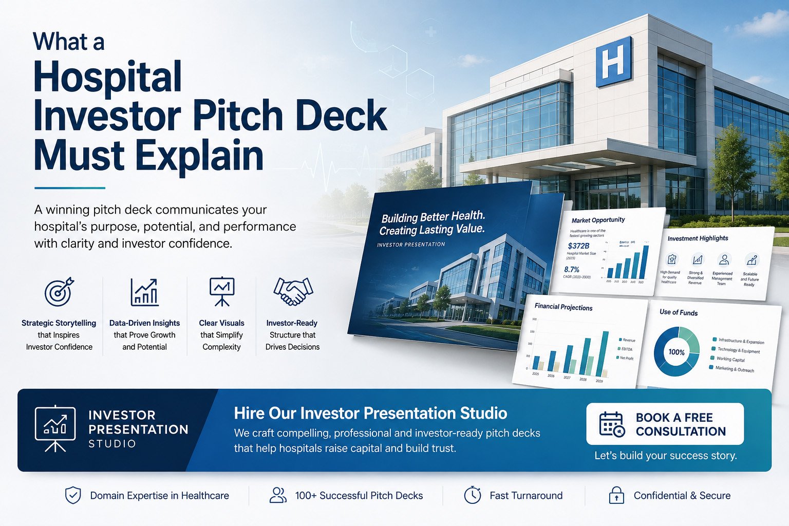 What a Hospital Investor Pitch Deck Must Explain