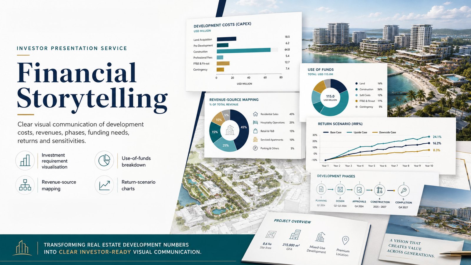 realestate investor pitch Financial Storytelling